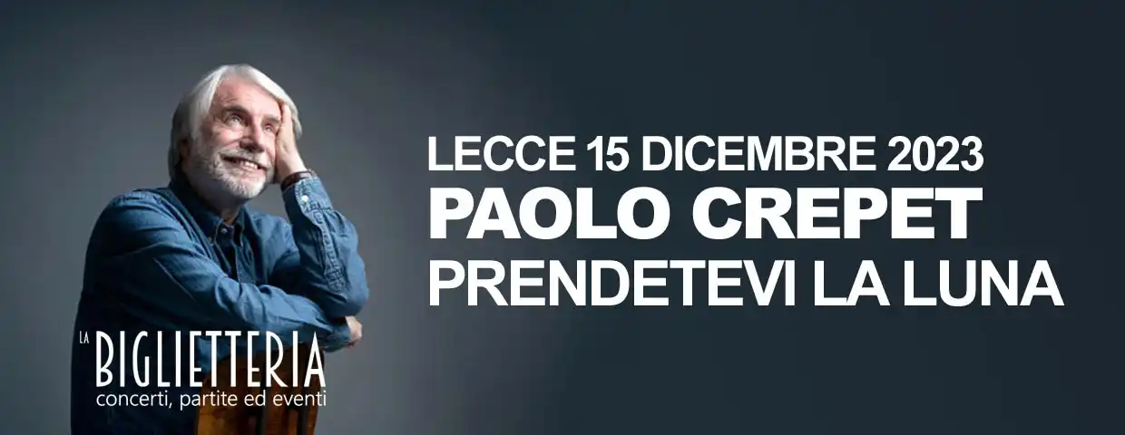 Biglietti Paolo Crepet - Prendetevi la Luna